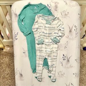 6-9m Cloud Island modal sleep and play pajamas